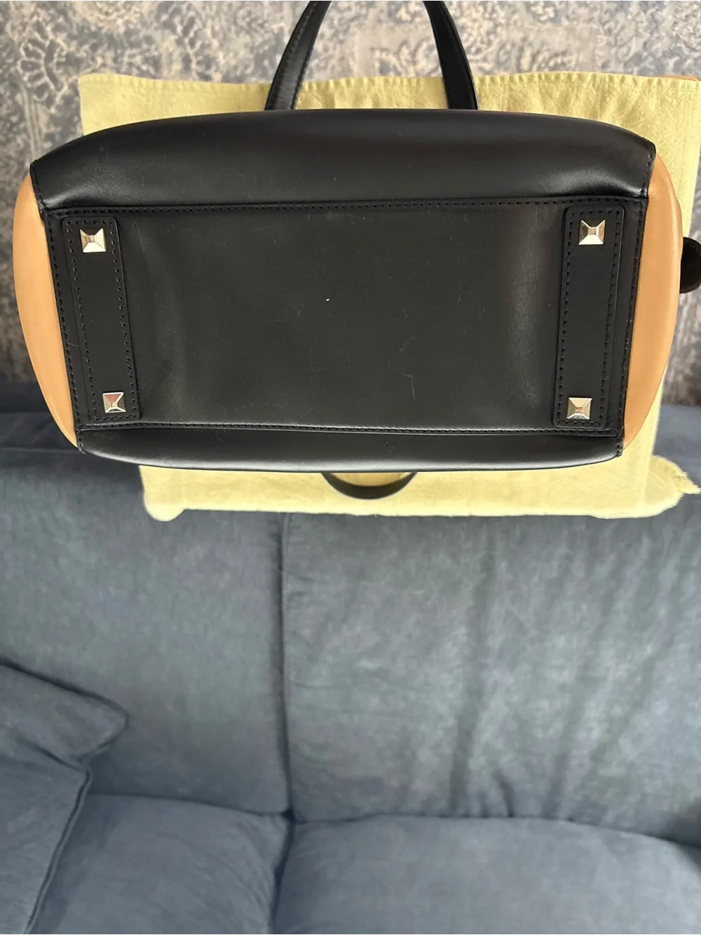 kate spade Large 2 Park Avenue Beau Bag in tan and black